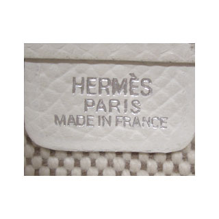 Replica Hermes Evelyne TPM Silver White Metal Epson Towaruasshu On Sale